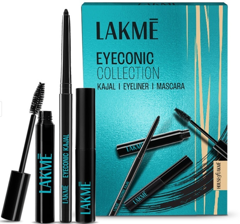 Lakmé Eyeconic Collection Smudgeproof Eye Regime Kit Kajal +