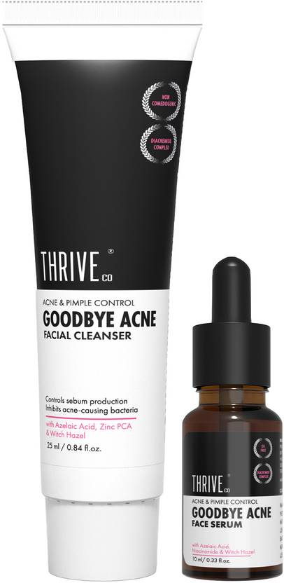 ThriveCo Brightening Kit with Kojc Acid, Vit C, Alpha Arbutin for Bright & Even Skin