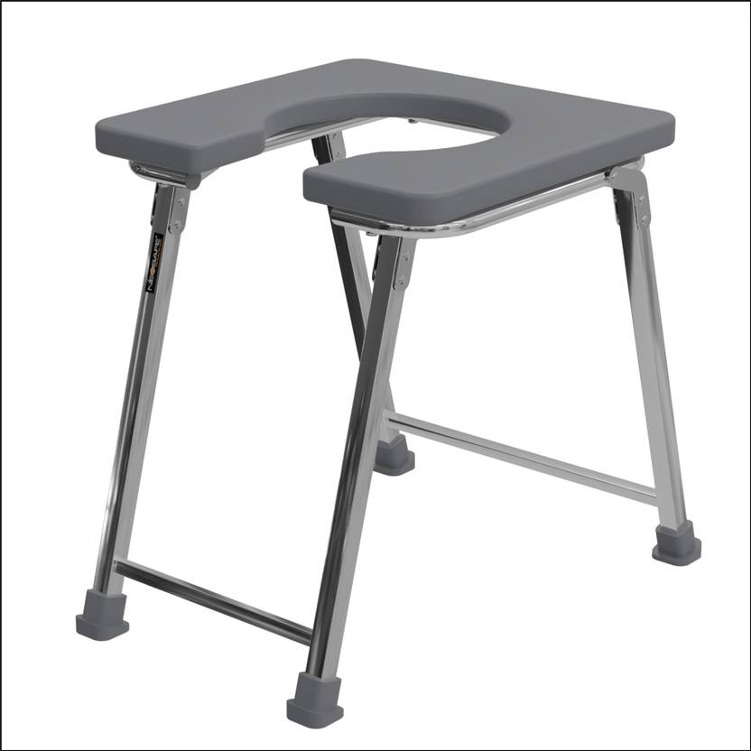 NEOSAFE Stainless Steel Premium Folding Stool Support Safe AntiSlip