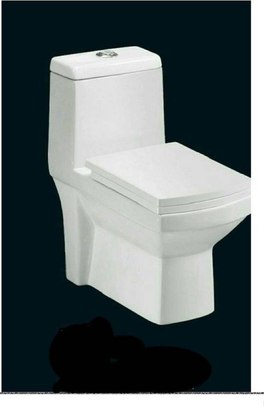 Spanish One Piece Western Toilet Madrio With Inbuilt Jet Western