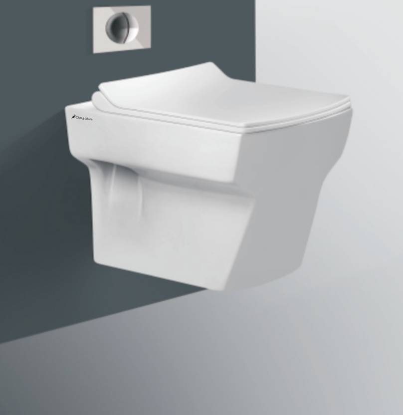 clayplus Platinum Ceramic Western Toilet/Water With Soft