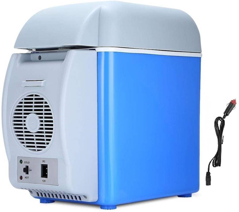 purvish 7.5L Mini Thermoelectric Car Compact Fridge Travel Refrigerator