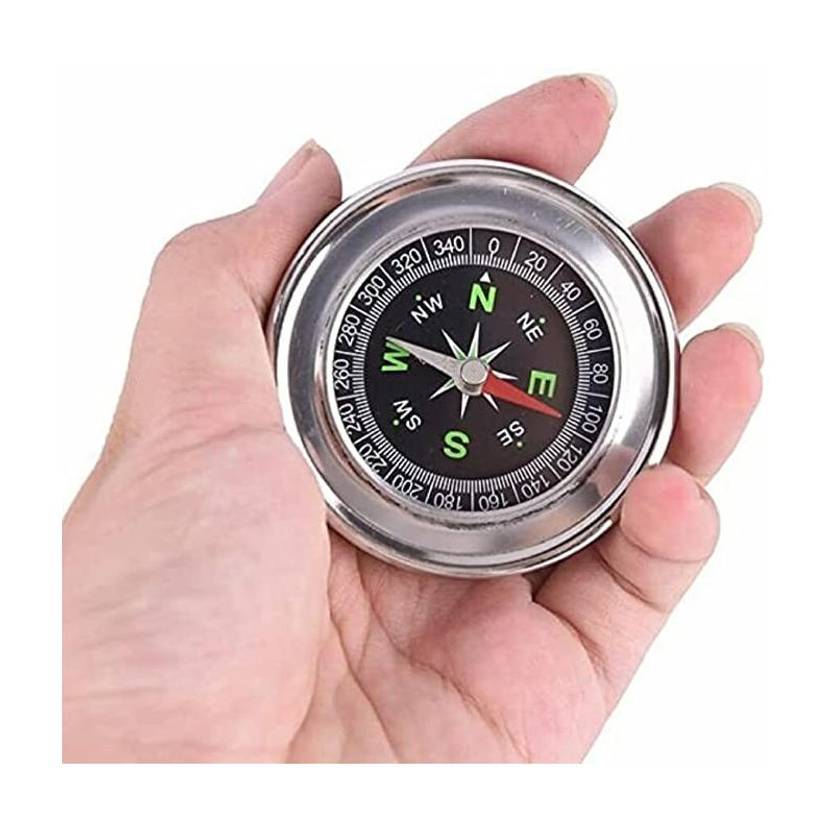 Levin Directional Pocket Magnetic Stainless Steel Compass