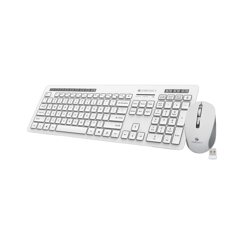 ZEBRONICS Zeb-Companion 500 Wireless Keyboard and Mouse Combo - Image 1