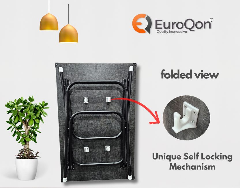 EuroQon Easy Fold Space Saver Study Table - Image 3