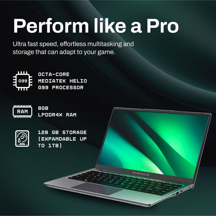 Primebook 2 Pro (2026) MediaTek Helio G99 - Image 3