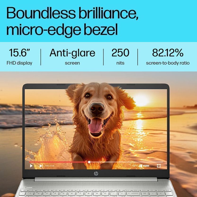 HP 15s Intel Core i3 12th Gen 1215U 8GB 512GB SSD - Image 2