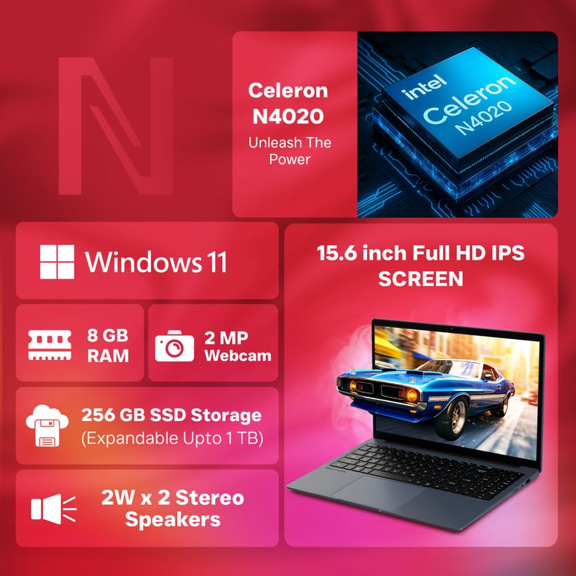 Neopticon BrowseBook Intel Celeron N4020 8GB/256GB - Image 5