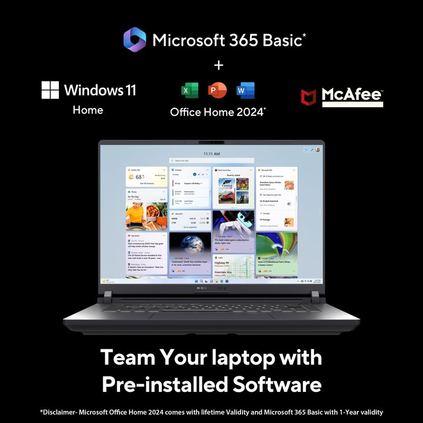 ASUS ROG Strix G16 (2025) with Office 2024 + M365 Basic - Image 2