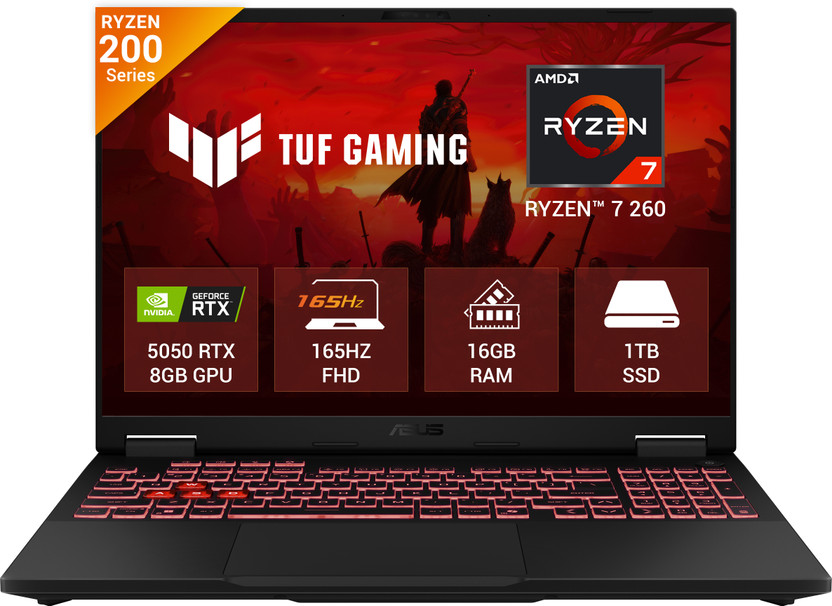 Asus Tuf Gaming A16 2026 Office 2024 M365 Basic Amd Ryzen 7 260