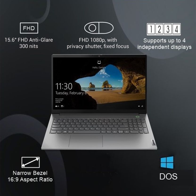 Lenovo ThinkBook 15 AMD Ryzen 7 7730U 8GB 512GB SSD - Image 2