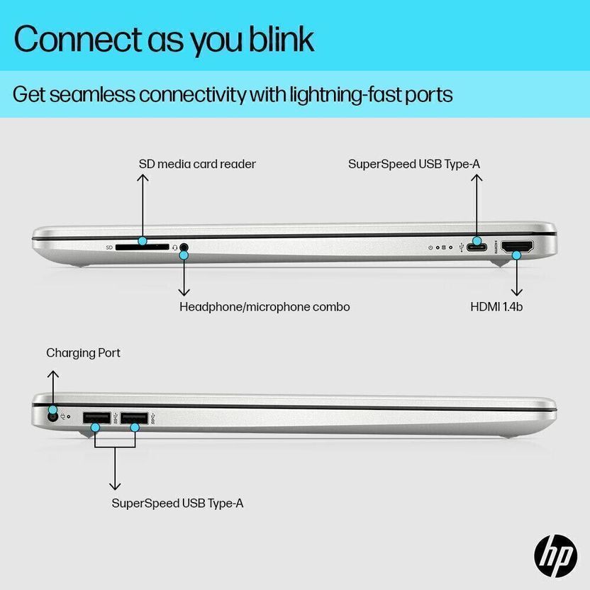 HP 15s Intel Core i3 12th Gen 1215U 8GB 512GB SSD - Image 9