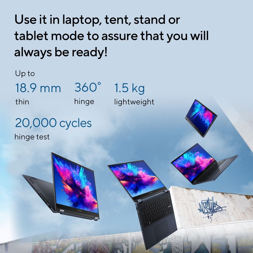 ASUS Vivobook S14 Flip 2025 Touchscreen Laptop - Image 4