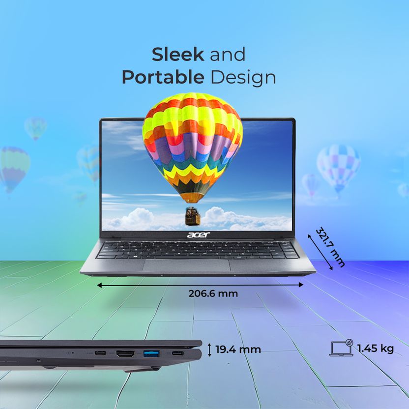 Acer Aspire 3 i3 14th Gen 8GB 512GB SSD - Image 9