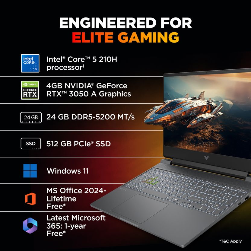 HP Victus i5 14th Gen 24GB 512GB SSD - Image 4