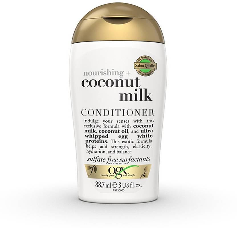 ogx Coconut Milk Moisturizing Conditioner | Nourishing, Healthy Hair Growth |