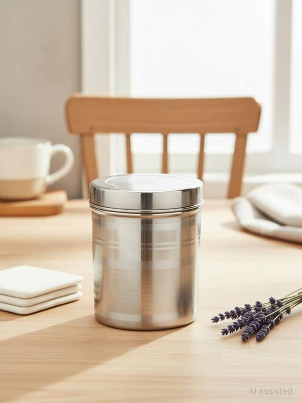 BERBEL Steel Grocery Container - 1 L
