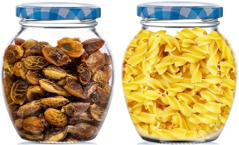 AshandRoh Glass Grocery Container  - 400 ml