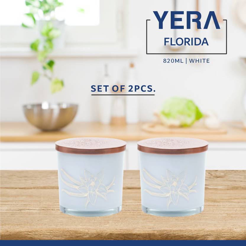 Yera Glass Utility Container 820 ml Price in India Buy Yera Glass