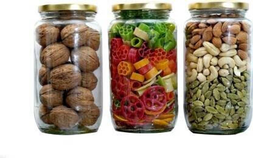 NAVPATH Glass Grocery Container 1000 ml Price in India Buy NAVPATH
