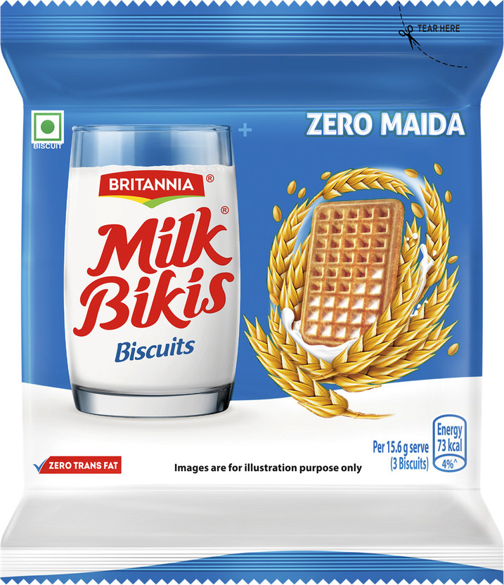 BRITANNIA Milk Bikis Plain Biscuit