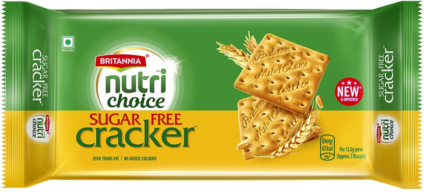 BRITANNIA Nutri Choice Sugar Free Cream Cracker Biscuit