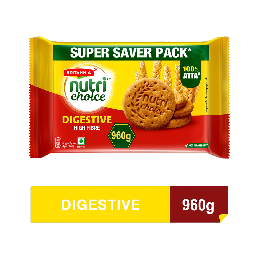 BRITANNIA Nutrichoice Digestive High Fiber Biscuit