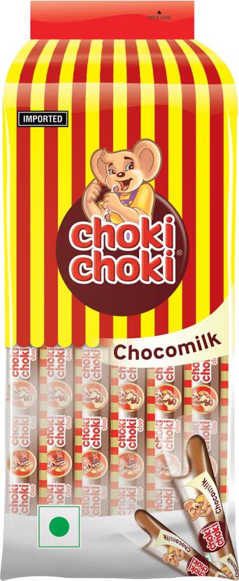 Choki Choki Choco Milk Stick Pouch - 250g |50 Pieces in Each||Pack of 5 ...