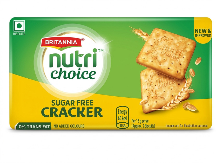 BRITANNIA Nutrichoice Sugar Free Cracker