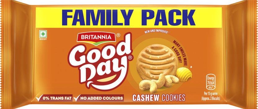 BRITANNIA Good Day Cashew Cookies