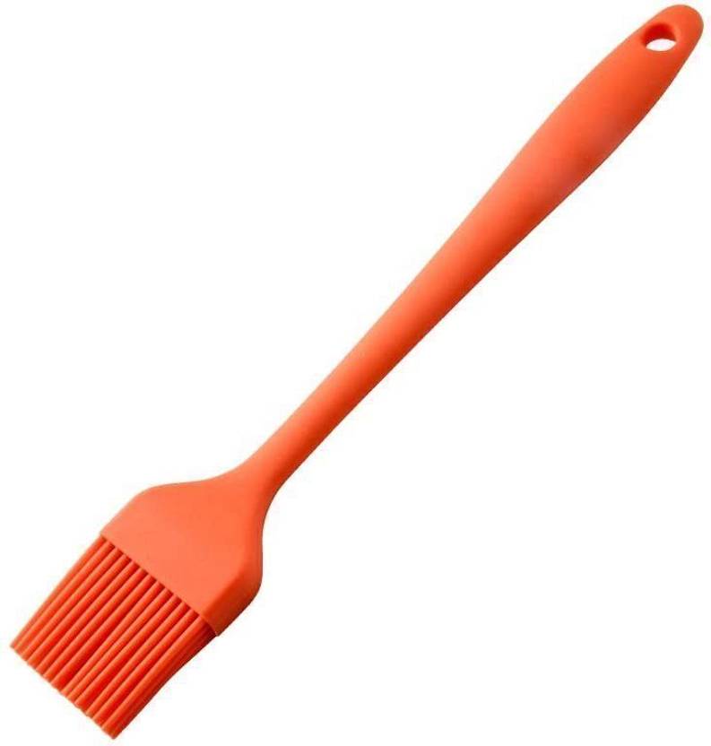 BARETAIL Full Body Silicon Brush 1 pc Multi Colour Silicon Flat Pastry Brush
