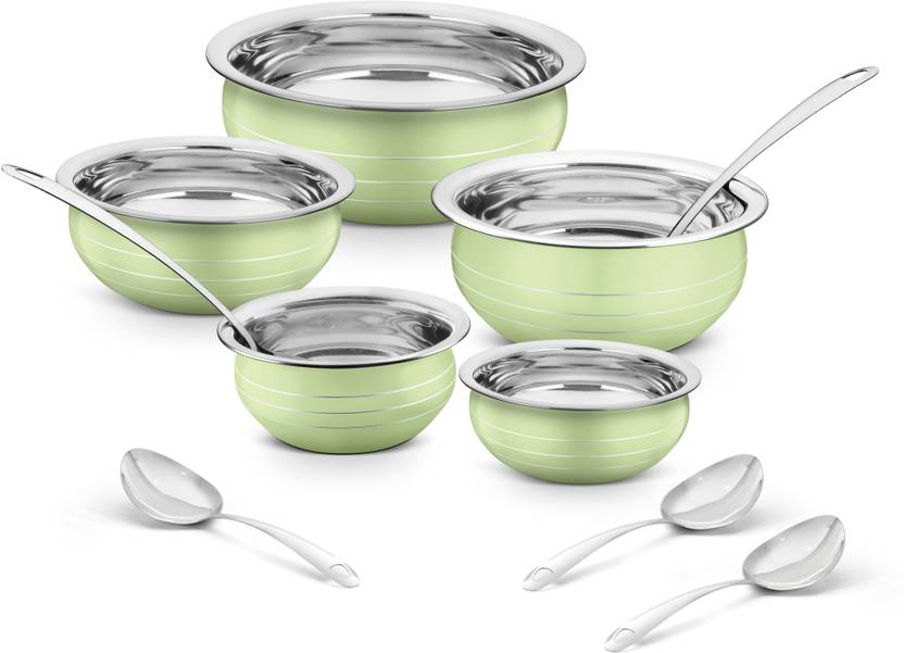 Classic Essentials Pista Stainless Steel Handi/patila/bhagona/biryani