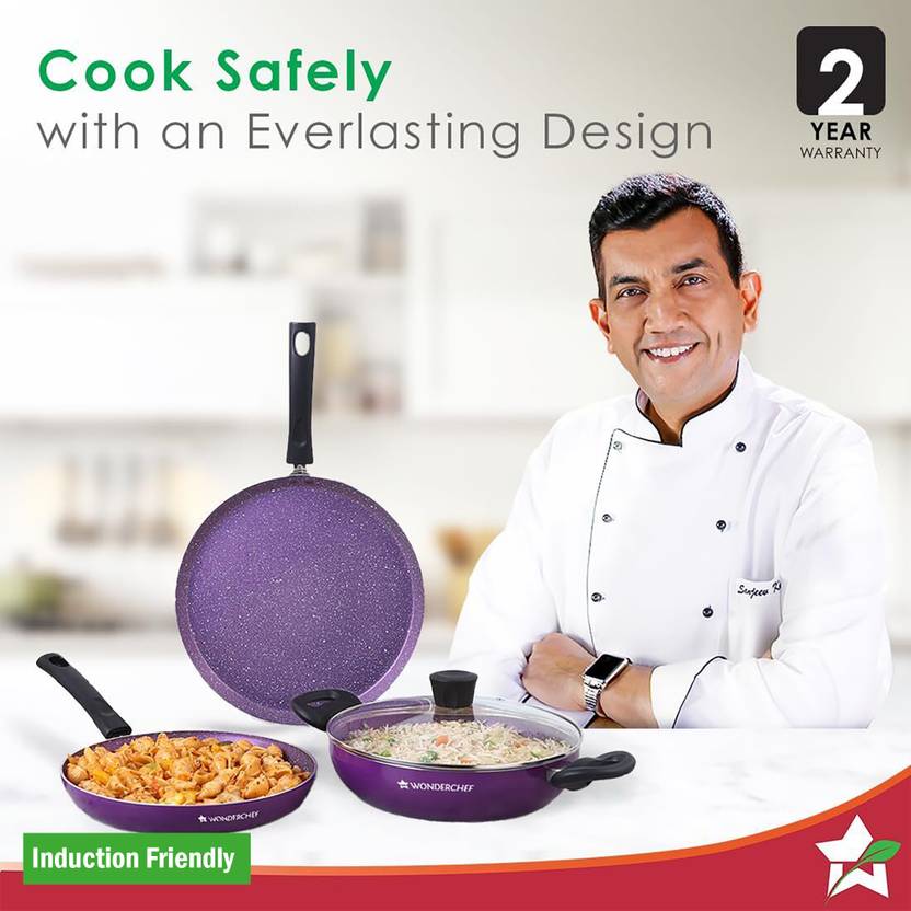 Wonderchef Set Of 4 Pcs Cookware Set