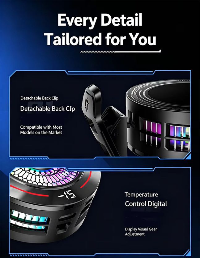 Cubonic Temperature Display AI Mode RGB Cool Lights to all Smartp...more - Image 6