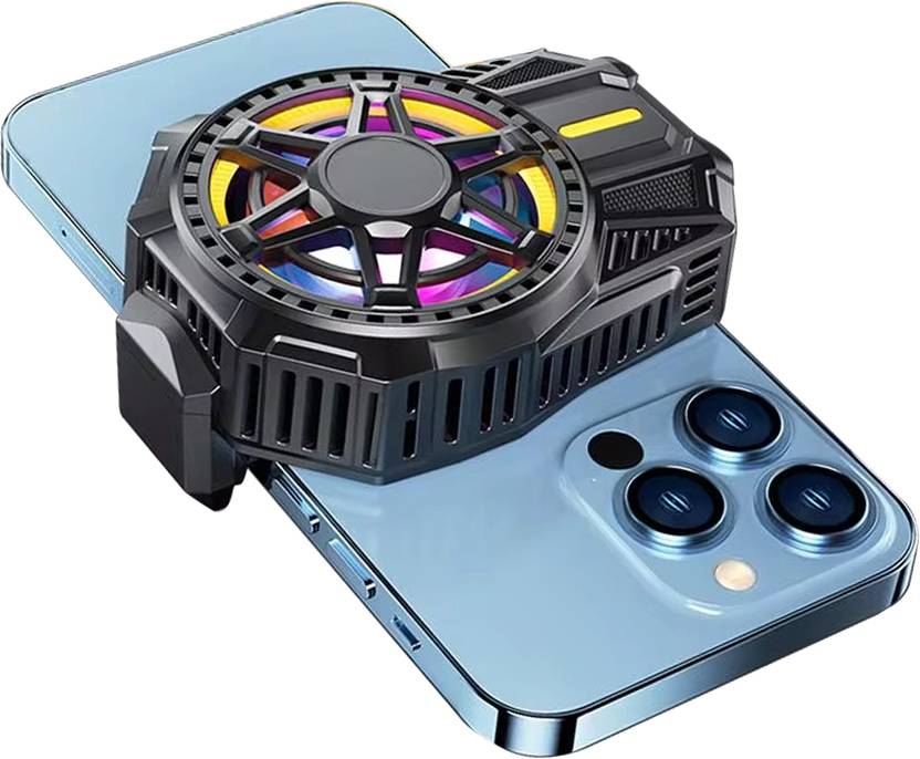 MOBIZAC Gaming Mobile Cooler for Mobile Gaming Fan for Game Long Filming Game Ergonomic Cooling Pad
