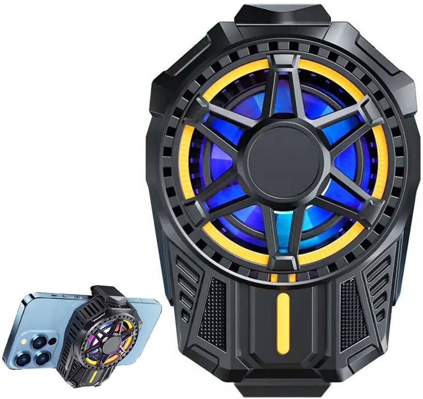 MOBIZAC SL01 Mobile Gaming Cooler Fan for Gamers Long Filming Session Use Phone 1 Fan Ergonomic Cooling Pad