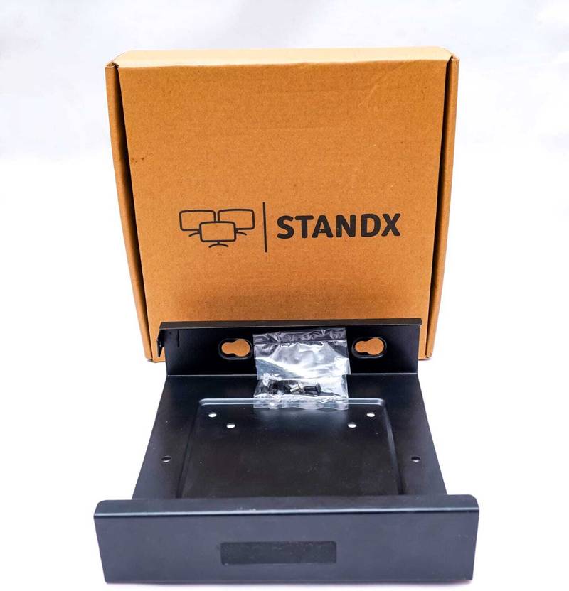 STANDX COMPATIBLE WITH DELL OPTIPLEX ( TINY PC )VESA MOUNTING BRACKET
