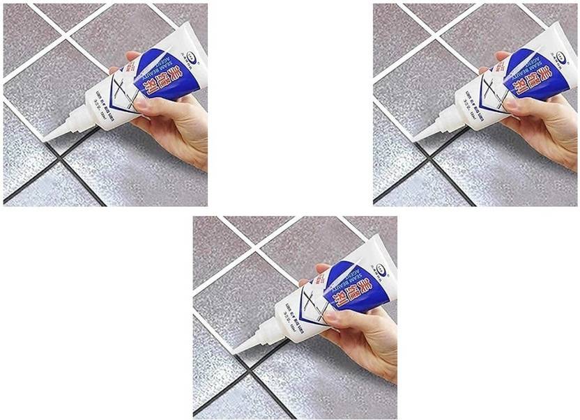 UNDERZONE Grout Filler Water Resistant Silicone Sealant for DIY Home