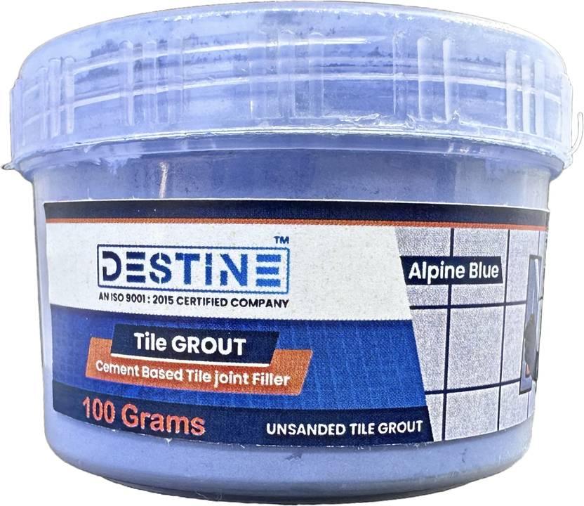 Destine Tile Grout (Colour Alpine Blue) Cement Based Tile Joint