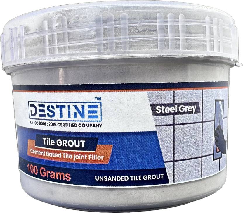 Destine Tile Grout (Colour Steel Grey) Cement Based Tile Joint