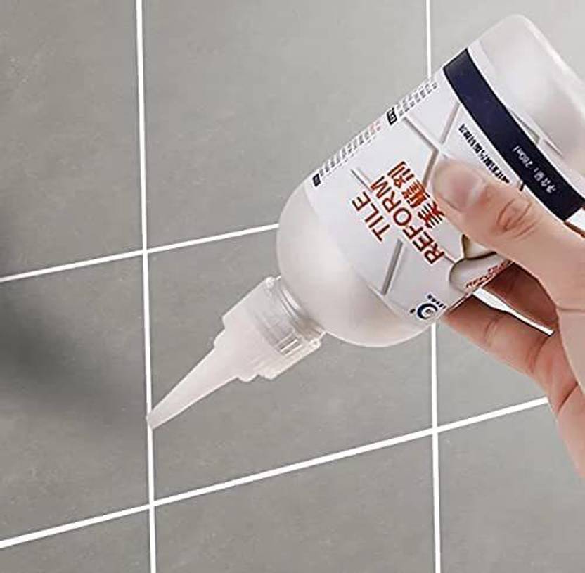 Bhattenterprise Tile Reform Tube 280 ml Waterproof Grout Pen Tiling Tile Repair Gap Filler Crack Filler