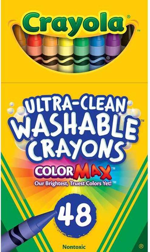 Crayola Kiddies India International Pvt Ltd Ultra Clean Washable Crayons extra long smooth and bright color