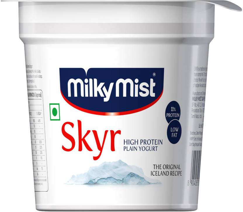 Milky Mist Skyr Plain Yogurt Price in India Buy Milky Mist Skyr Plain