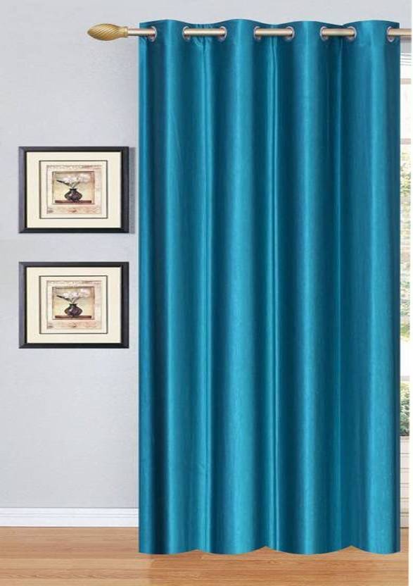 BHUNTL TRADERS 152 cm (5 ft) Window Polyester Semi Transparent Curtain Single Curtain