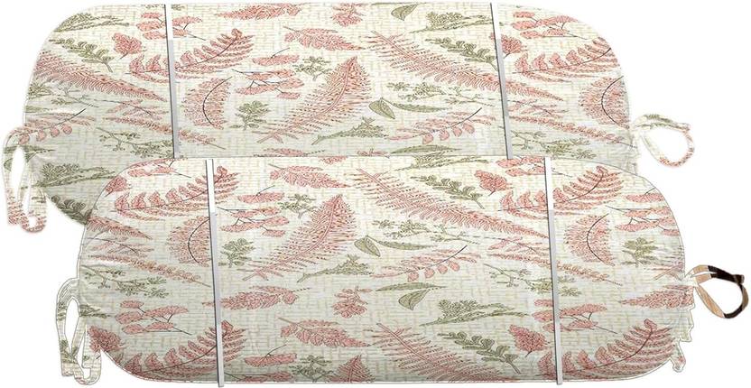 Trance Home Linen Cotton Bolsters Cover