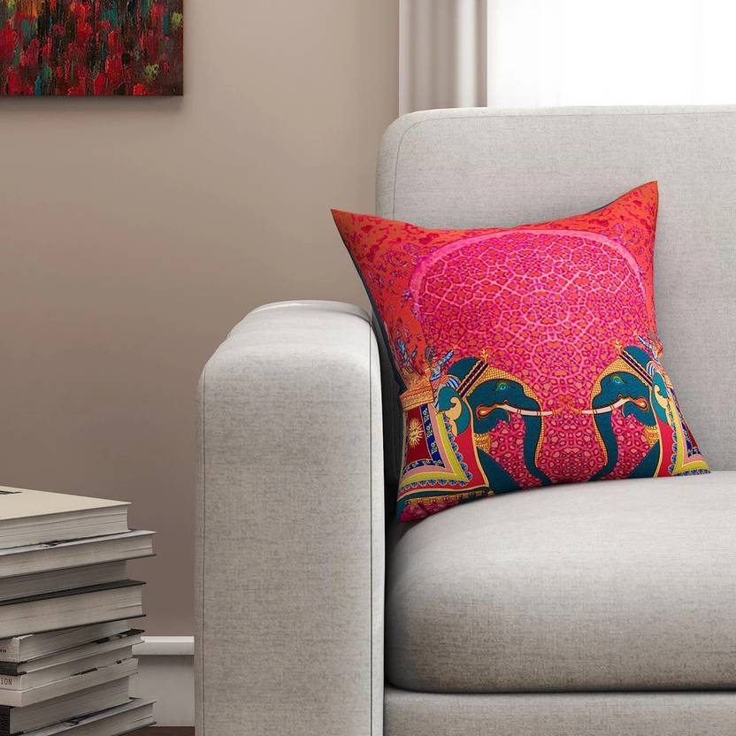 SEJ BY NISHA GUPTA Cotton Cushions Cover