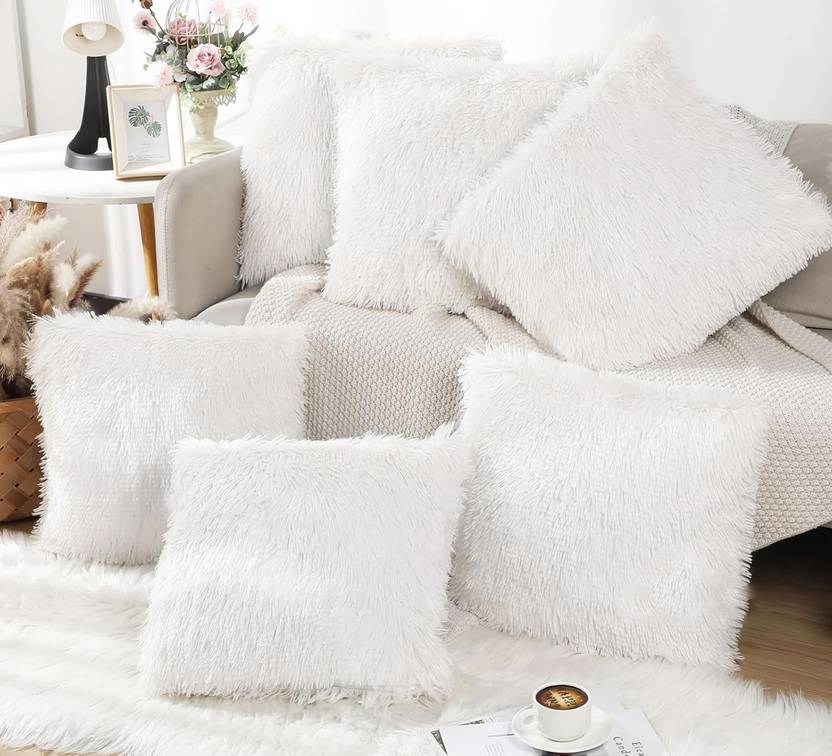 Espresso Fur Cushions Cover