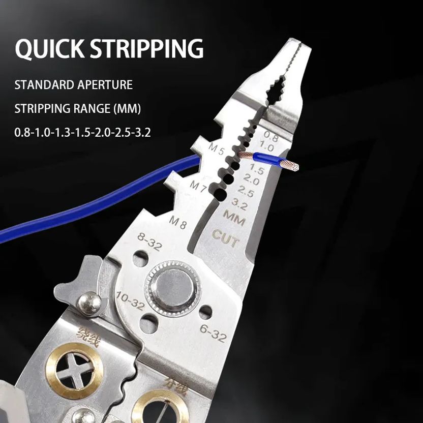 Whipbird 11-in-1 Multi-Purpose Electrical Stripping Tool - Image 4