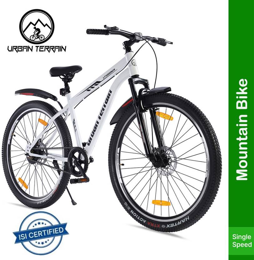 Urban Terrain Bolt Cycles for Men with Front Suspension & Dual Disc Brake MTB Bike UT5000S29 29