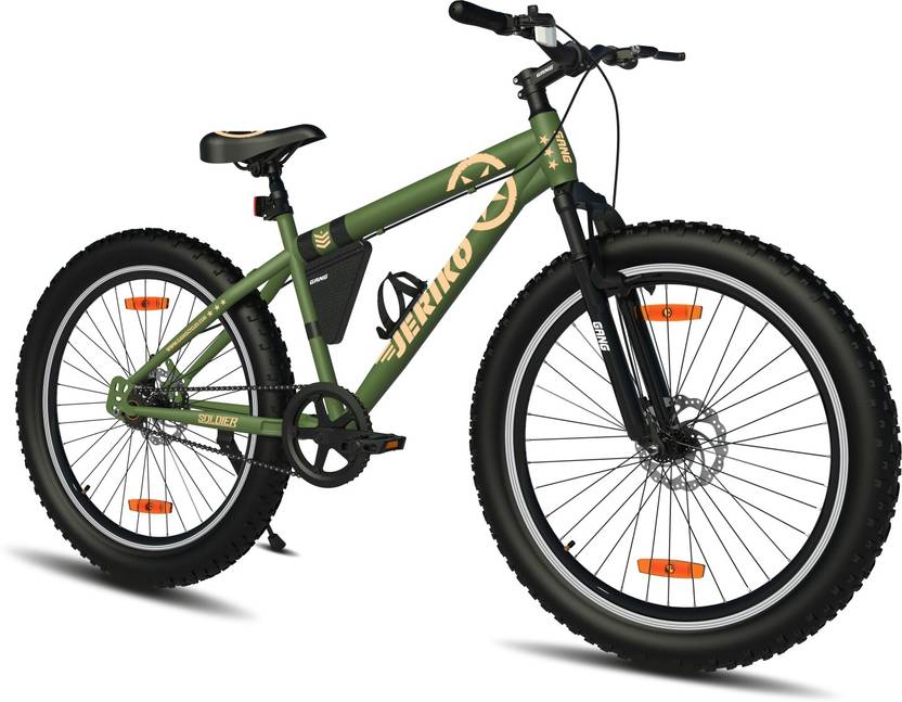 GANG JERIKO Dual Disc Brake Front Suspension 24 T Fat Tyre Cycle Price